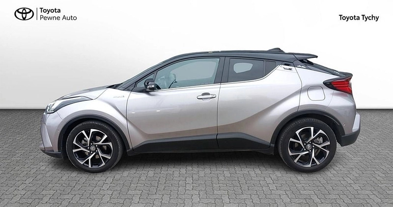 Toyota C-HR cena 105900 przebieg: 44227, rok produkcji 2020 z Tychy małe 211